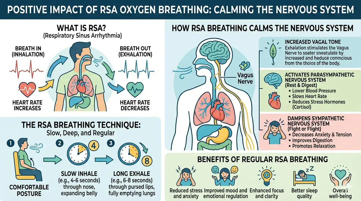 RSA Breathing: How Breath Shapes the Nervous System